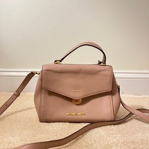 Michael Kors Crossbody Satchel Blush